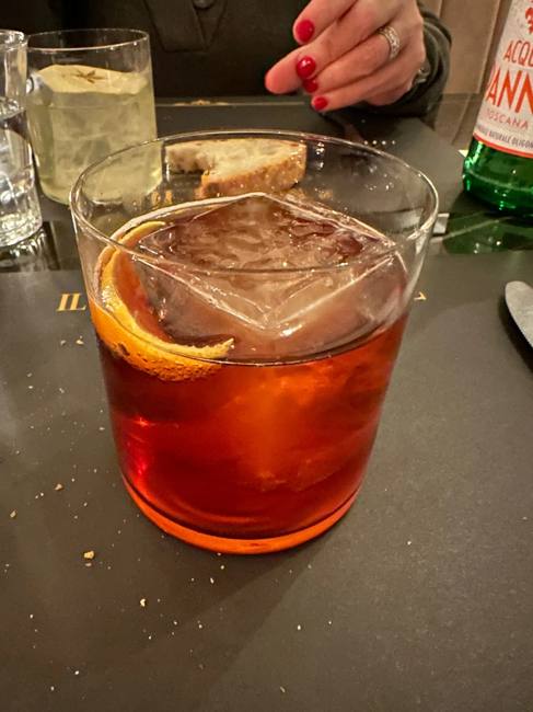 Amaro-bar cocktail