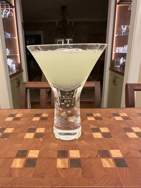 Sour Apple Martini