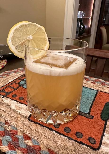 Rye-Meletti Sour