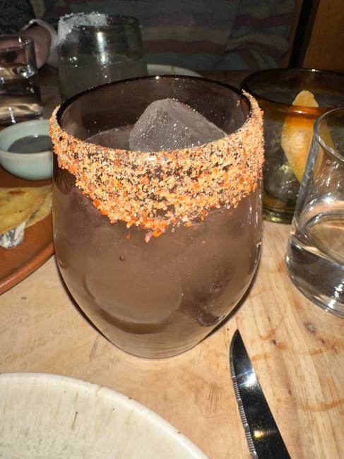 Suerte: spicy margarita variation