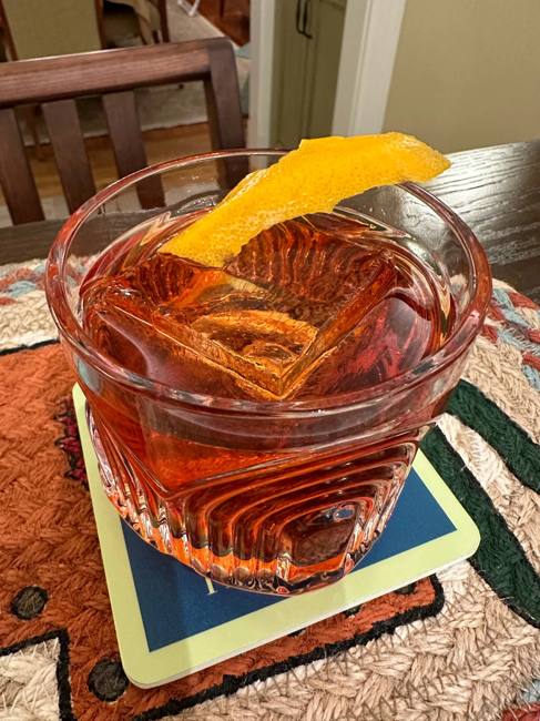 Boulevardier with Scotch