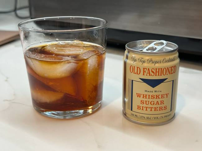 Canned Old Fashioned