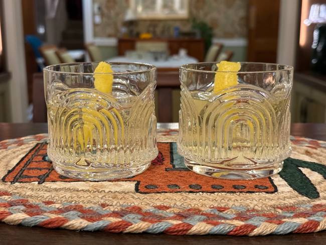 Clarified Whiskey Sour